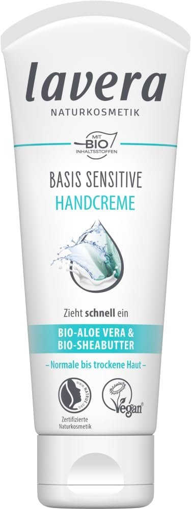 Lavera Base Sensitiv Crema de Manos Aloe Vera y Karité
