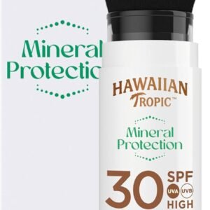 Hawaiian Tropic Brocha Mineral con Protector Solar SPF 30