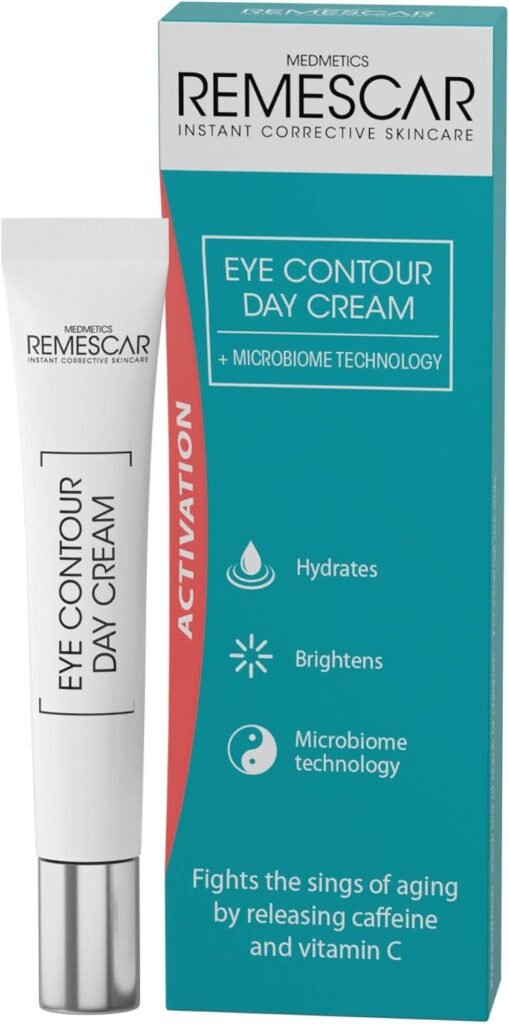 Remescar Contorno de Ojos Día Vitamina C y Cafeína 15 ml