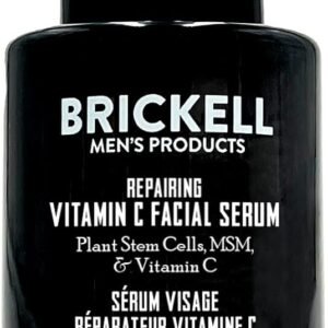 Brickell Suero Facial Antienvejecimiento con Vitamina C para Hombres