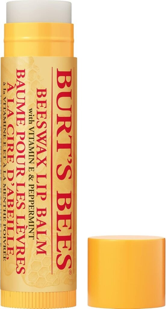 Burt's Bees Bálsamo Labial Cera de Abejas Vitamina E y Menta