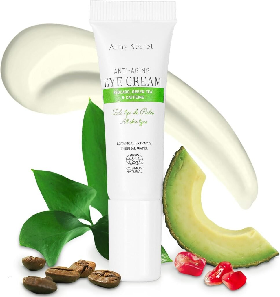 Alma Secret Contorno de Ojos Antiedad Aguacate y Cafeína