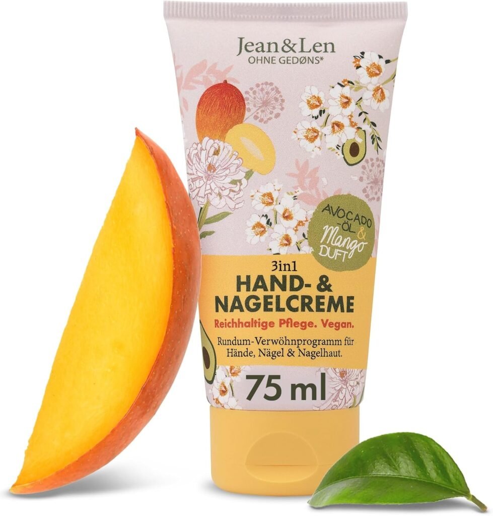 Jean & Len Crema de Manos y Uñas Mango y Aguacate