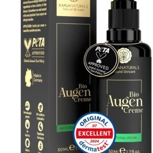 Crema Contorno de Ojos Orgánica con Ácido Hialurónico 50 ml
