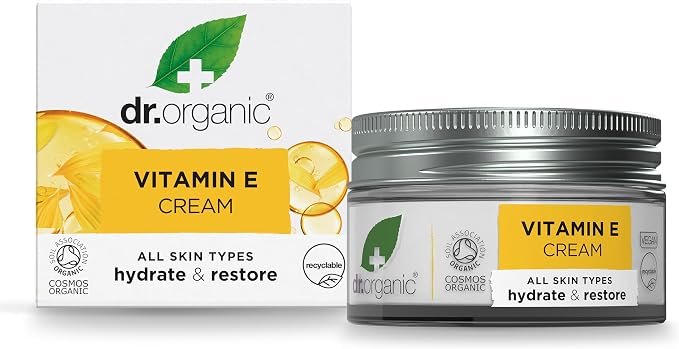 Dr Organic Crema Facial Vitamin E 50 ml