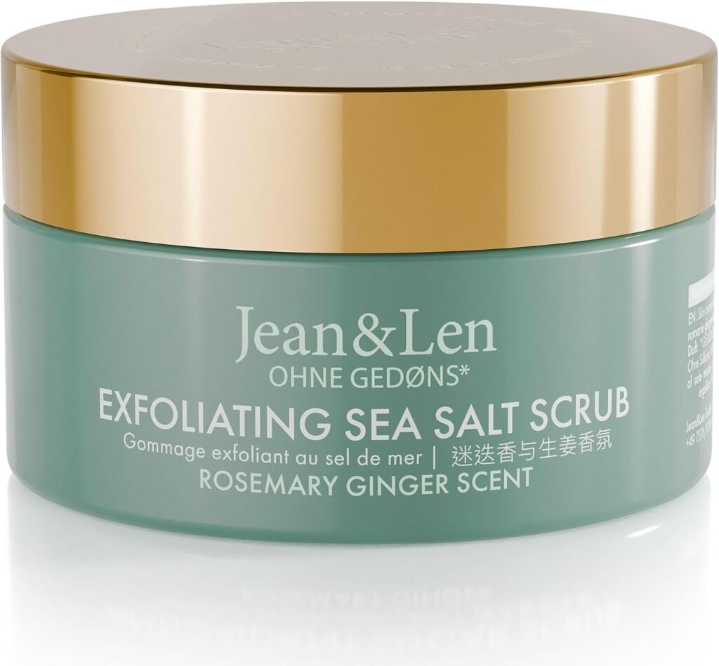 Jean & Len Exfoliante de Sal Marina Romero y Jengibre