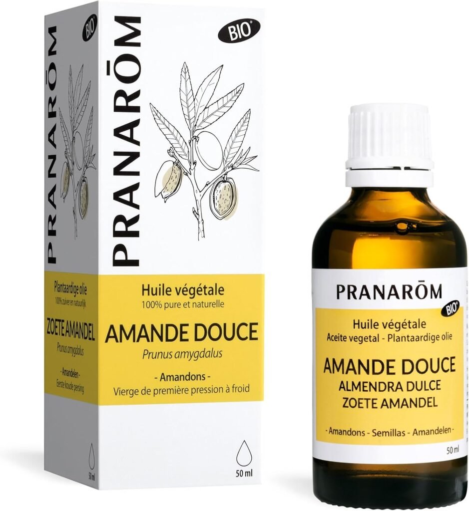 PRANAROM Aceite Vegetal de Almendra Dulce Bio 50 ml