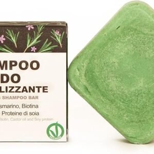 Enooso Champú Sólido Anticaída Romero y Biotina