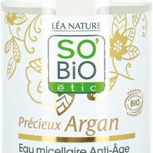 So'Bio Étic Agua Micelar Argán Anti-Edad 500 ml