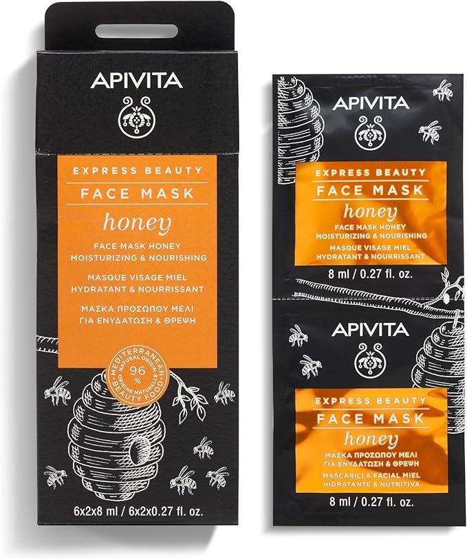 Apivita Express Beauty Mascarilla Hidratante y Nutritiva con Miel