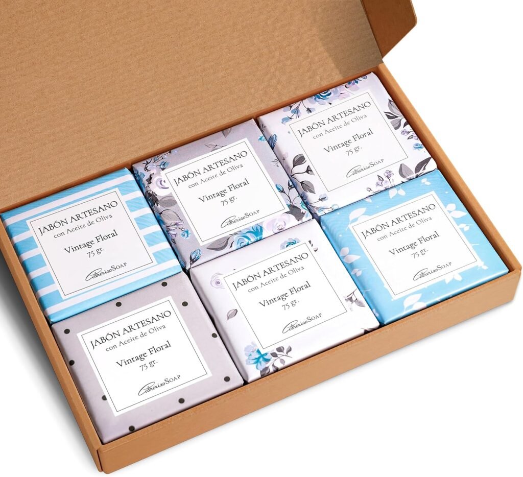 Kit 6 Jabones Artesanales Naturales para Regalar